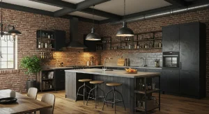 Industriální styl kuchyně